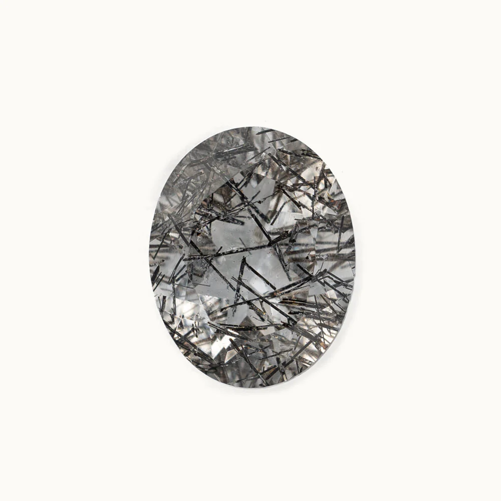 Tourmaline In Quartz - Oval - Image 7